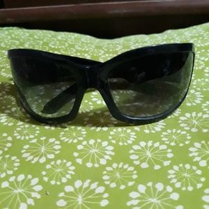 Oscar de la Renta Black Sunglasses